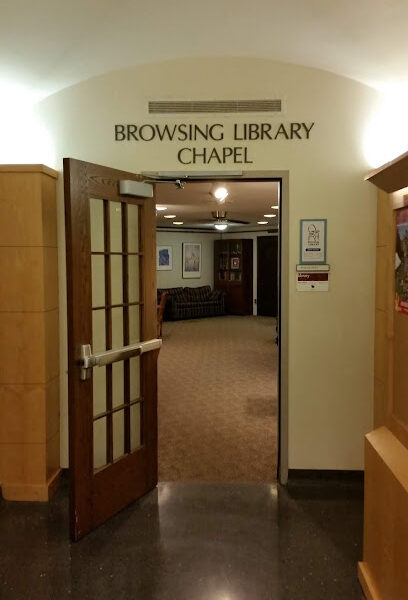 Memorial Union Browsing Library and Chapel
